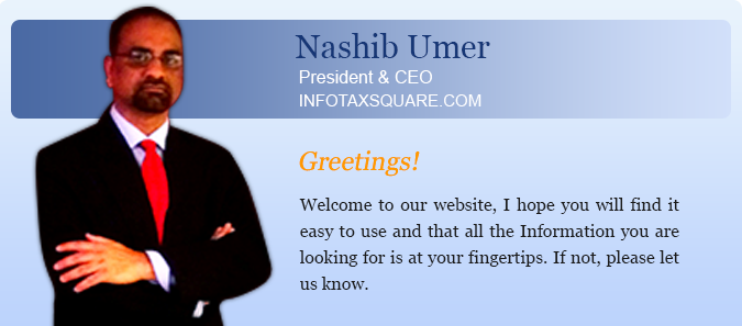 InfoTaxSquare.com - Message From the CEO